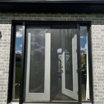Large Opening Retractable Screen in Burlington 3/3