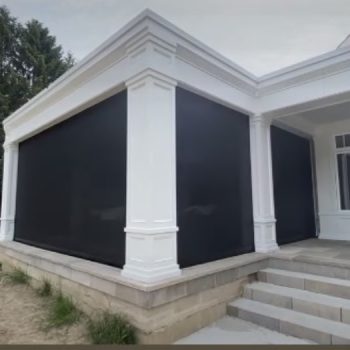 Motorized Screen Recessed Mount Oakville 2